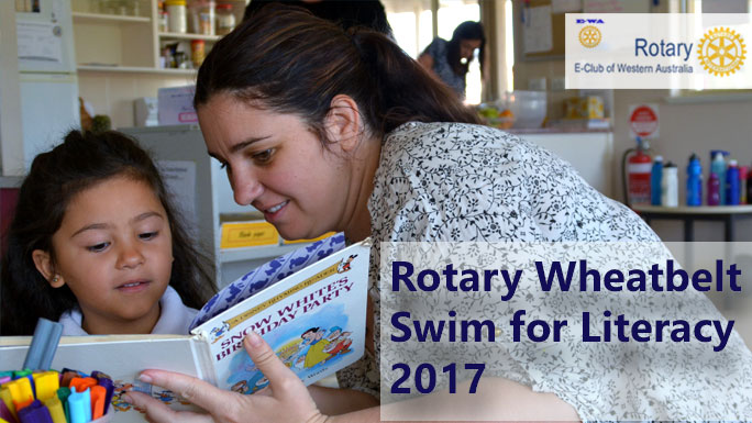 teacher and student reading together. we're offering an incentive scheme to all students to support the Swim.