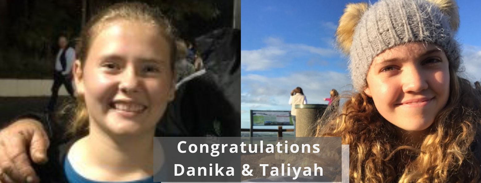 Danika and Taliyah, selected to attend RYPEN in September 2019